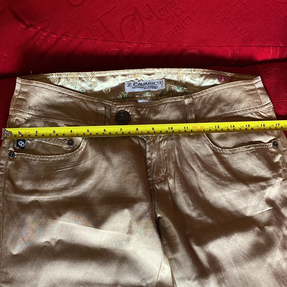 Z. Cavaricci Vintage Gold bootcut pants - Picture 5 of 9